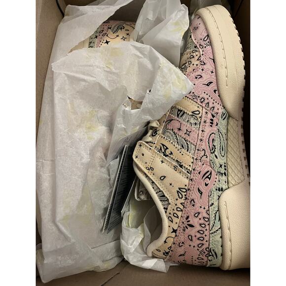 NEW ADIDAS ORIGINALS Forum 84 Low CL Pastel Paisley Women's US 6.5 - Picture 7 of 10